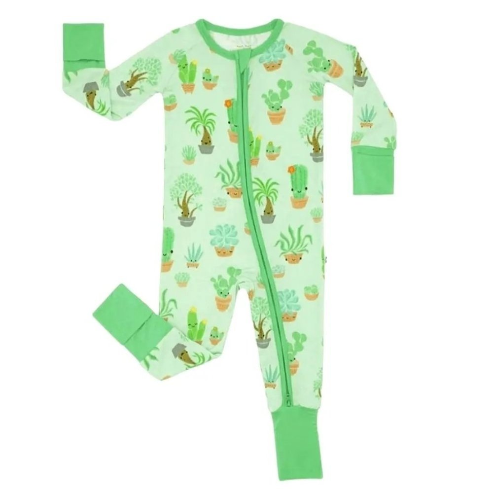 NIB Little Sleepies Succulent Love Zippy Size 18-24 months